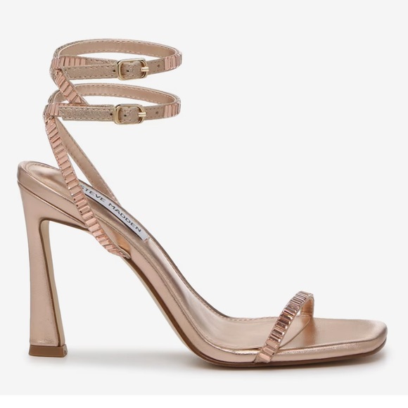BRAND NEW Steve Madden Thierry Sandal Rose Gold - Size 7 - Picture 3 of 5
